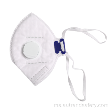 Industri KN95 Custom Dust respirator face mask Valve mulut pelindung